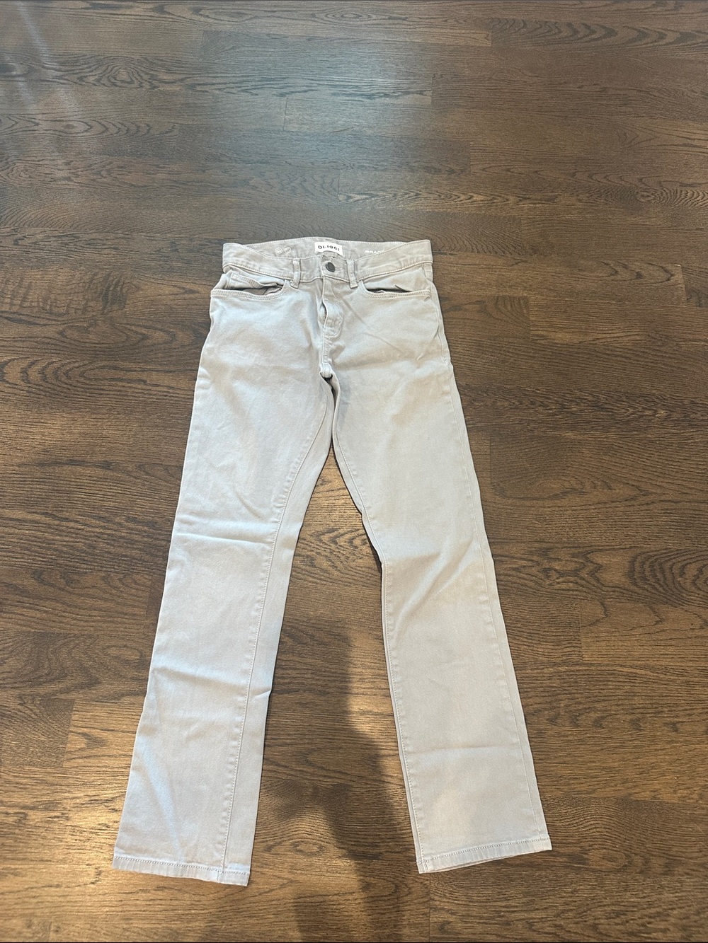 DL1961 Brady slim size 14 in gray